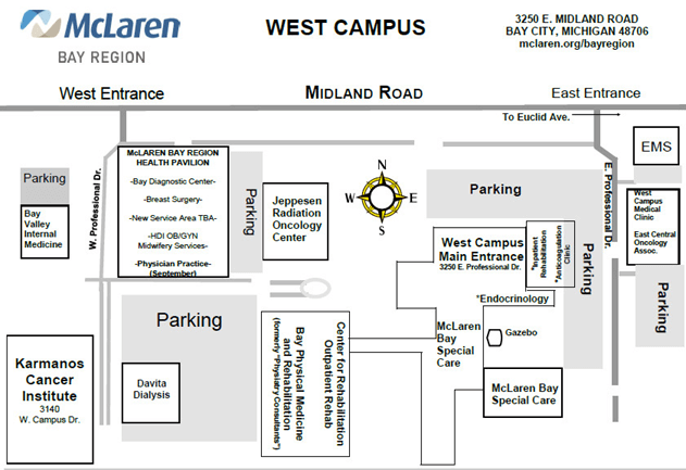 west campus parking