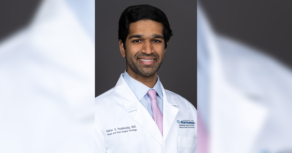 Fellowship-trained Head and Neck Surgical Oncologist and Microvascular Reconstructive Surgeon Joins Karmanos in Detroit and Flint